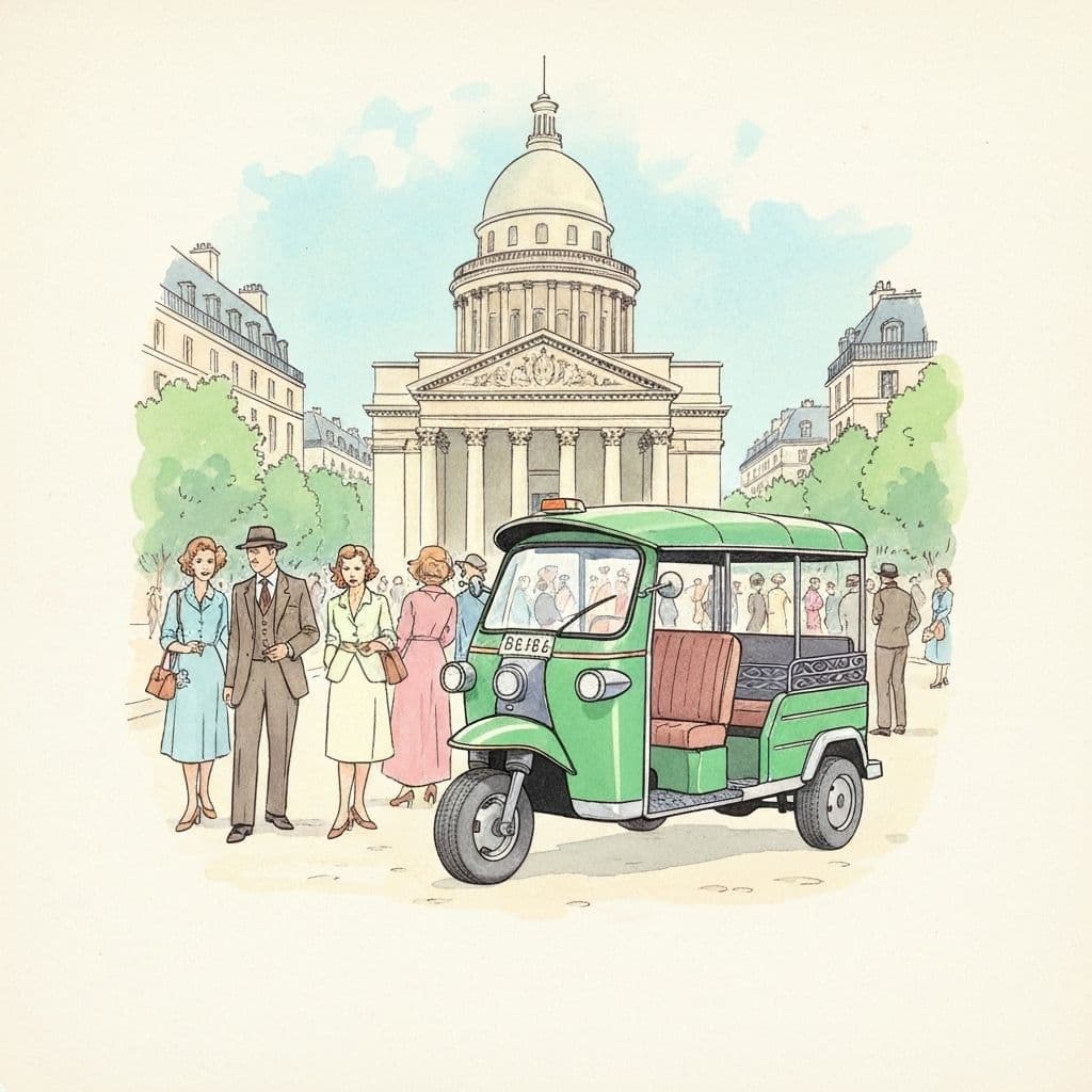 Visite Visites incontournables de Paris de Paris en tuktuk électrique