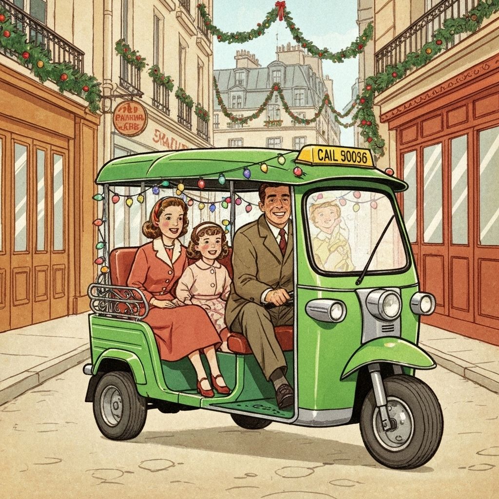 Visite de Paris à Noël