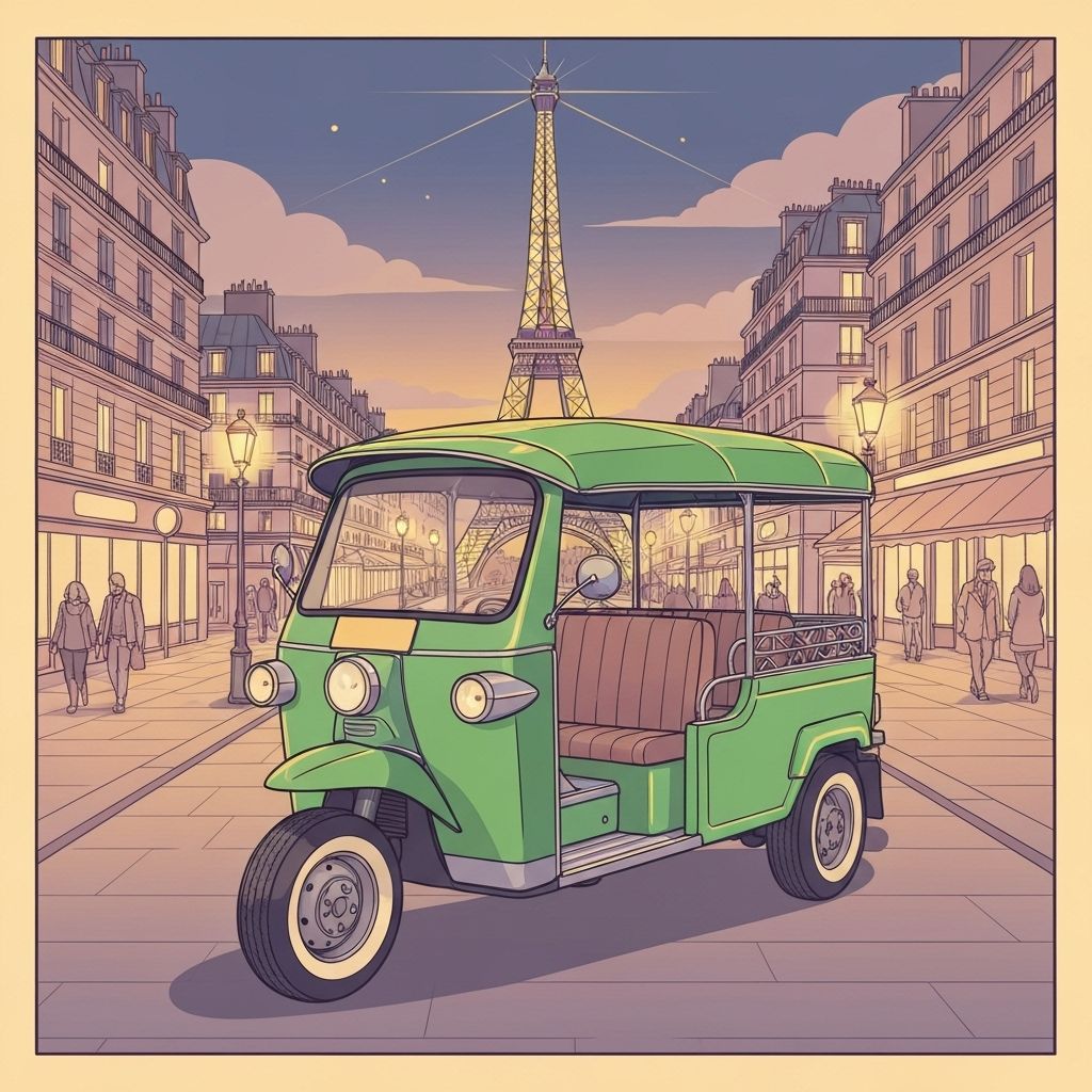 Visite iconique de Paris la nuit